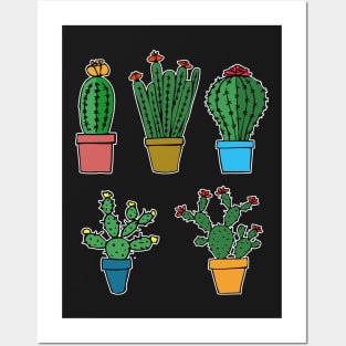 Cactus Design #7 Posters and Art